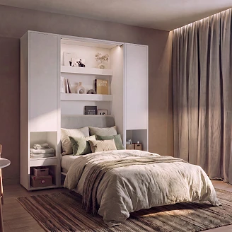 Lenart Säng <strong>Bed Concept</strong>  Vit 101x218 cm