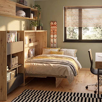 Lenart Säng <strong>Bed Concept</strong>  Artisan Ek 211x158 cm