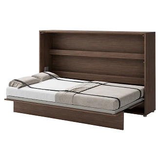 Lenart Väggsängram Hopfällbar <strong>Bed Concept</strong>  Dunin Ek 211x138 cm