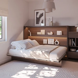 Lenart Säng <strong>Bed Concept</strong>  Dunin Ek 211x138 cm