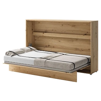 Lenart Väggsängram Hopfällbar <strong>Bed Concept</strong>  Artisan Ek 211x138 cm