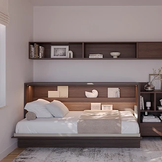 Lenart Säng <strong>Bed Concept</strong>  Dunin Ek 211x108 cm
