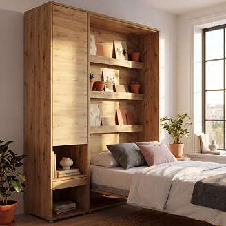 Lenart Vägghylla <strong>Bed Concept</strong>  Artisan Ek 45x218 cm