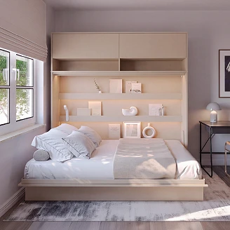 Lenart Vägghylla <strong>Bed Concept</strong>  Kaschmir 211x60 cm