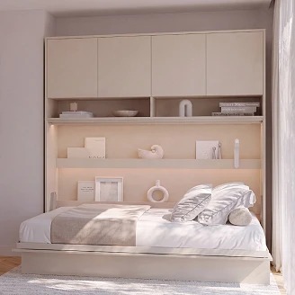Lenart Vägghylla <strong>Bed Concept</strong>  Kaschmir 211x80 cm