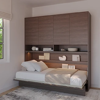 Lenart Vägghylla <strong>Bed Concept</strong>  Dunin Ek 211x110 cm
