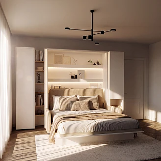Lenart Säng <strong>Bed Concept</strong>  Vit 171x218 cm