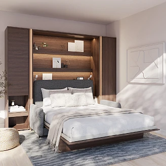 Lenart Säng <strong>Bed Concept</strong>  Dunin Ek 171x218 cm