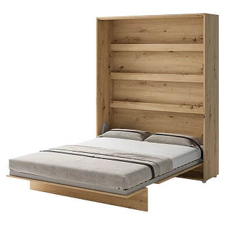 Lenart Väggsängram Hopfällbar <strong>Bed Concept</strong>  Artisan Ek 171x218 cm