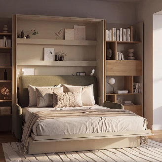 Lenart Säng <strong>Bed Concept</strong>  Kaschmir 191x218 cm
