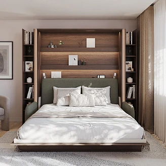 Lenart Säng <strong>Bed Concept</strong>  Dunin Ek 191x218 cm