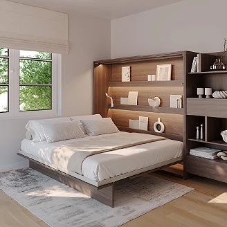 Lenart Säng <strong>Bed Concept</strong>  Dunin Ek 211x178 cm