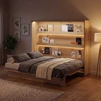 Lenart Säng <strong>Bed Concept</strong>  Artisan Ek 211x178 cm