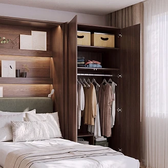Lenart Garderob <strong>Bed Concept</strong>  Dunin Ek 101x218 cm