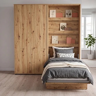 Lenart Garderob <strong>Bed Concept</strong>  Artisan Ek 101x218 cm
