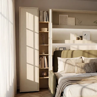 Lenart Garderob <strong>Bed Concept</strong>  Kaschmir 45x218 cm