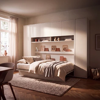 Lenart Garderob <strong>Bed Concept</strong>  Vit 45x218 cm