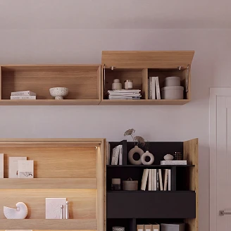 Lenart Vägghylla <strong>Bed Concept</strong>  Artisan Ek 92x33 cm