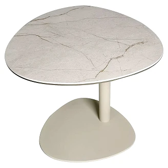 Soffbord Elvara Beige Amazonia, Kashmir 58x58 cm