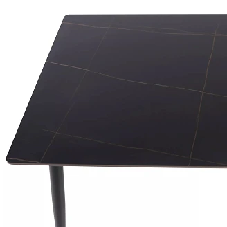 Matbord <strong>Aleria</strong>  Svart 80x80 cm