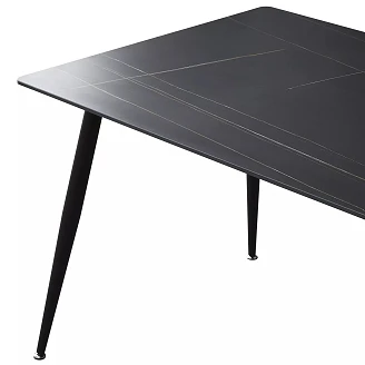 Matbord <strong>Aleria</strong>  Svart 160x90 cm