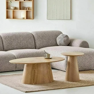 Soffbord Viresta Ek Ø45 cm