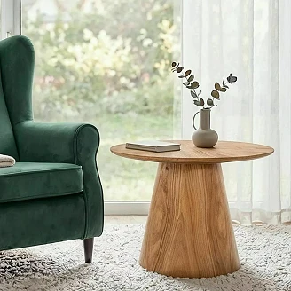 Soffbord Viresta Ek Ø60 cm