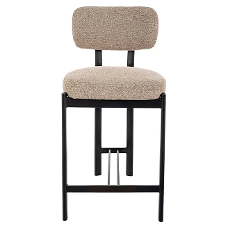 Barstol <strong>Kerin</strong>  Beige, Svart 81 cm