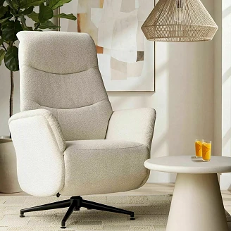 Loungefåtölj  <strong>Tiril</strong>  Beige
