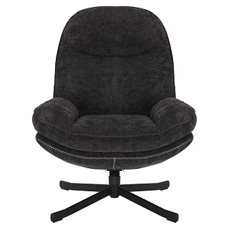 Loungefåtölj  <strong>Hald</strong>  Svart