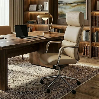 Kontorsstol <strong>Vardy</strong>  II Beige