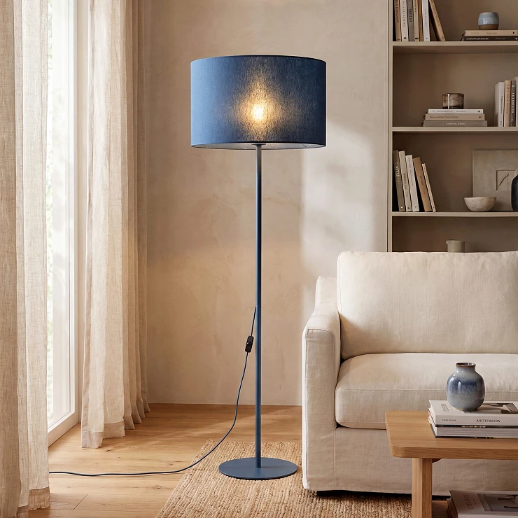Golvlampa Sivane Blå