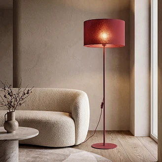 Golvlampa Sivane Röd