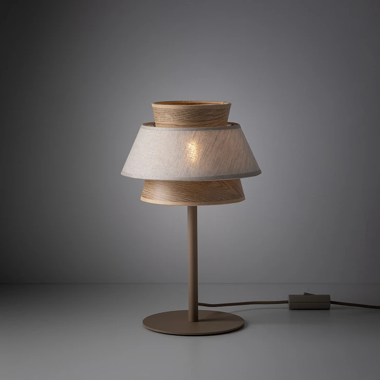 Bordslampa Velmira Vit, Sabia