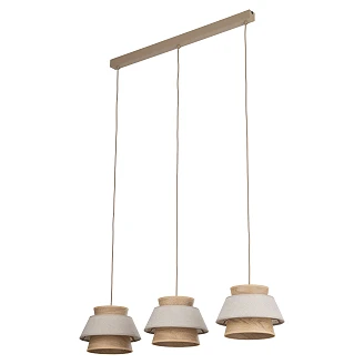 Hängande Lampa Trio <strong>Velmira</strong>  Vit, Sabia