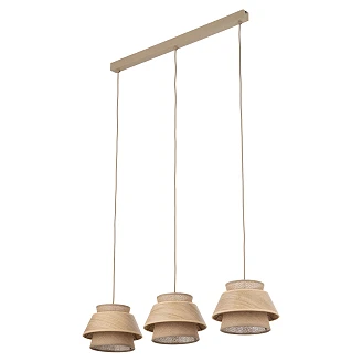Hängande Lampa Trio <strong>Velmira</strong>  Beige, Sabia