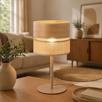 Bordslampa <strong>Lunera</strong>  Beige, Sabia