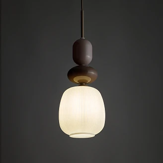 Hängande Lampa Selvi Beige, Sabia