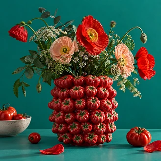 Werner Voss Vas Tomato Röd Blank