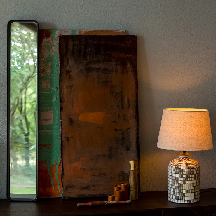 Dutchbone Spegel Blackbeam Svart