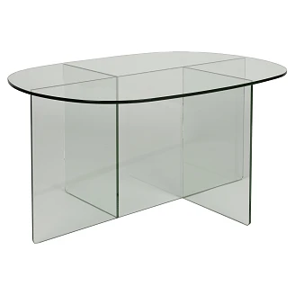 Zuiver Soffbord Linea Transparent 60x80 cm