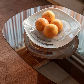 Zuiver Soffbord Linea Brun 60x80 cm
