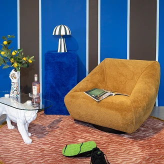 Bold Monkey Loungefåtölj Jump Gul