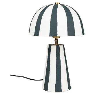 Bold Monkey Bordslampa Zebra Beta Vit, Svart