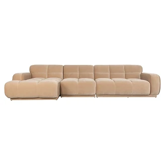 Zuiver Soffa Vänster Hazel Beige