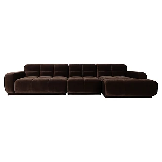 Zuiver Soffa Rätt Hazel Brun