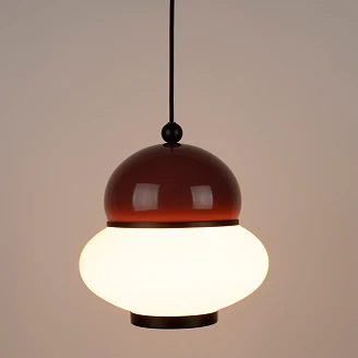 Zuiver Hängande Lampa Bumble Röd, Vit
