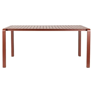 Zuiver Trädgårdsbord Vondel Röd 214x97 cm
