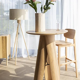 Zuiver Sidobord Fleur Alpha Natur Ek