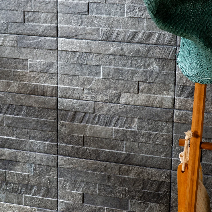 Kakel Adera Mocca Matt-Relief 15x30 cm